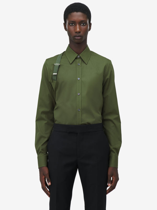 ALEXANDER MCQUEEN - Harness Shirt - Item 828170QNAAD3034
